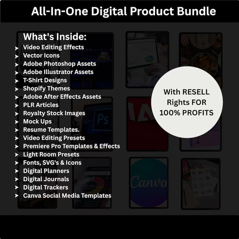 10M+ PLR & MRR Bundle | Passive Income Digital Products with Master Resell Rights.